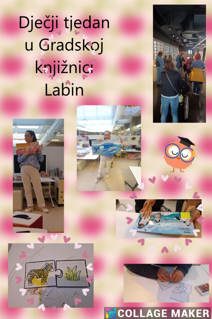 Dječji tjedan u Gradskoj knjižnici Labin