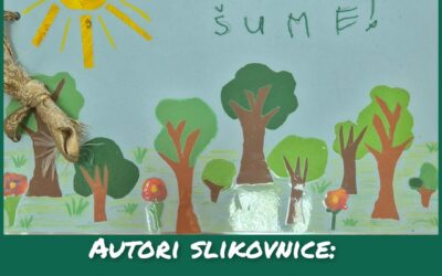 Slikovnica “Zaplešimo u ritmu šume” – projekt „Čarolija knjige“