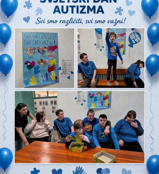 Obilježavanje Svjetskog dana svjesnosti o autizmu