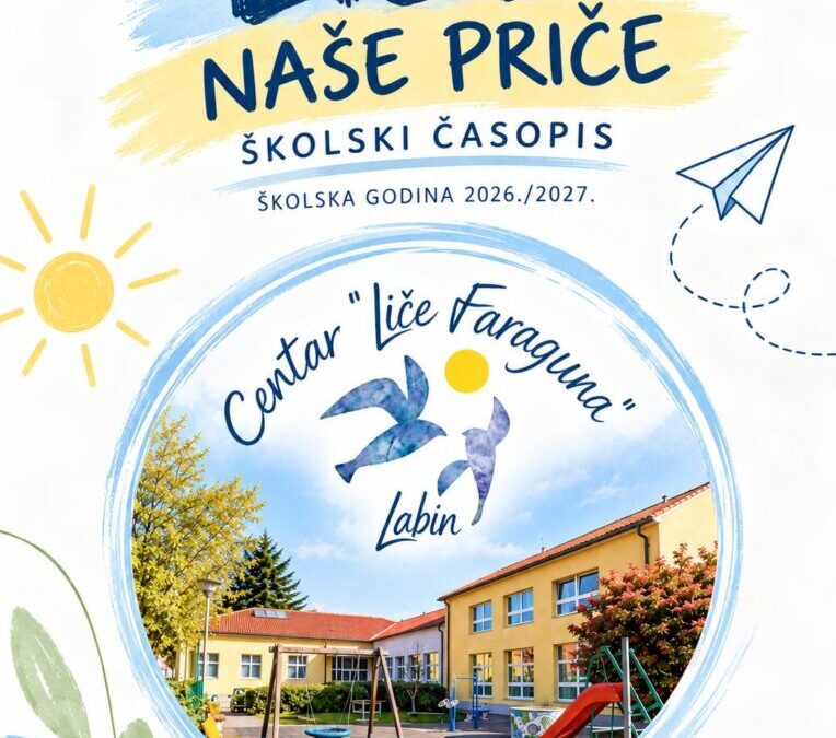 Stigao nam je novi školski časopis – LIČE – NAŠE PRIČE!